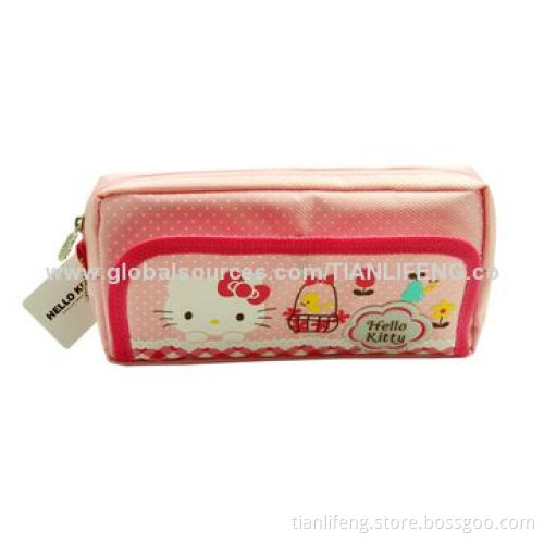 Fashion Pink Lovely Pencil Pouch, High Capacity